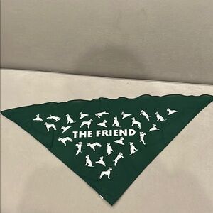 The Friend Movie Bandana with Dog Print